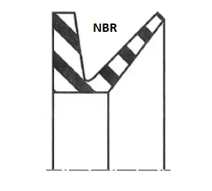 Wellendichtung V-Ring Qual. NBR VL - Schnell bestellen