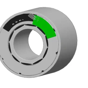 KBMS-35H04-B11 Kollmorgen Bausatzmotor, 25.9Nm, 3400rpm, mit Hallsensoren - Preisreduktion