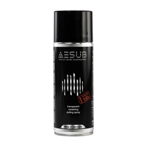 Fast ausverkauft - AESUB Trasparente 400 ml Spray 3D Scan Autosvaporizzante