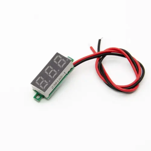 0,28 Pouces Voltmètre Numérique Rouge 2,5-30V | Top-Deal